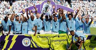 Pep guardiola says the premier league in his opinion is 'the toughest league by far' and is looking forward to his manchester city side lifting the trophy in front of fans after the final league. Manchester City Lift Premier League Trophy As Huddersfield Celebrate Priceless Point