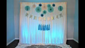 Babyshower Backdrop Kit Review Diy How To Youtube