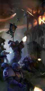 The Colour Of Thunder By Ukitakumuki On Deviantart Warhammer Fantasy Warhammer Art Space Marine Art