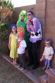 Dressing up for halloween is a treat, but when diy costumes go epically wrong, siblings aren't getting along or mom and dad do something embarrassing, it. Family Halloween Costume Ideas Pixar S Inside Out Lori O Photo
