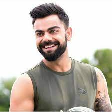 Virat kohli is fitness & style goals for all the young guys out there. Virat Kohli Virat Kohli Virat Kohli Hairstyle Virat Kohli Beard