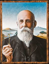 Thomas Cheeseman and the Orchid Pterostylis' by Hamish Foote, 2007....