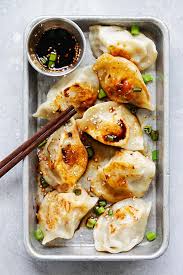 In the beginning, dim sum was a verb that merely meant to eat a little something. cantonese dim sum culture began in tearooms in the latter half of vegetarian dumplings are typically a combination of vegetables, cellophane noodles and scrambled eggs. Chinese Chicken Dumplings Crispy And Juicy Rasa Malaysia