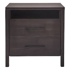 The textural quality of the rattan panels brings visual interest to this beautiful nightstand. Click Decor Hudson 2 Drawer Nightstand With Cubby Bed Bath Beyond