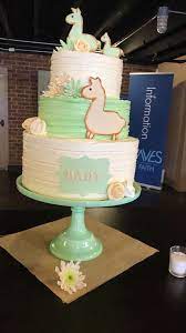 Baby Llama Cake Baby Shower Ideas Cute Baby Shower Best Baby Shower Ideas Baby Shower Cake Fun G Baby Shower Fun Decoracion Baby Shower Fiesta Baby Shower