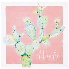 Wander Cactus Wood Wall Decor Wood Wall Decor Mirror Wall Decor Wall Decor