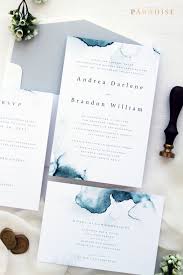 Zara 1 Wedding Invitation Sets Printable Invitations Or Printed Invitations Water Wedding Invitations Diy Wedding Invitation Size Staples Wedding Invitations
