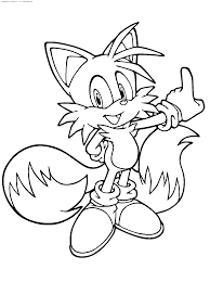Posted in coloring pages tagged sonic tails leave a comment. Sonic The Hedgehog Coloring Pages Tails Coloring Home