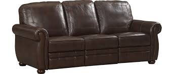 Fletcher Reclining Sofa Havertys Furniture Leather Sofa Living Room Arrangements Brown Leather Sofa
