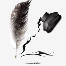 ناقلات ريشة قلم حبر حبر زخرفة اكتب Png وملف Psd للتحميل مجانا Quill Pen Quill And Ink Quilling