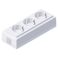 Voltomat Kubiko Steckdose 3 Fach Alpinweiss Kunststoff Aufputz Bauhaus