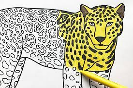 Leopard face tattoo ,vector illustration, print. Jaguar Free Printable Templates Coloring Pages Firstpalette Com