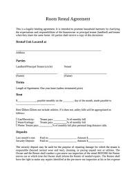After the tenant shows interest, the landlord will typically ask to see their credentials and background information by completing a rental. Room Rental Agreement Template Free Download Create Edit Fill Room Rental Agreement Rental Agreement Templates Roommate Agreement