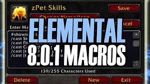 Guide 8 0 1 Macros Elemental Shaman Pvp Guide Bfa Wow Youtube