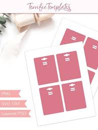 Download Hook Key Chain Display Template 3x4 Hang Tag Packaging Fob Card Design Your Own With Silhouette Or Cricut Psd Png Svg Jt18k In 2021 Keychain Display Make Your Own Collage Hang Tags