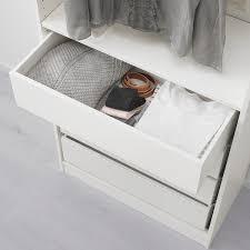 La cassettiera può, in certi casi, considerarsi un´ottima alternativa a un armadio o guardaroba, oppure essere un´aggiunta allarredamento se non si ha abbastanza spazio per i vestiti. Komplement Cassetto Bianco 75x35 Cm Ikea It