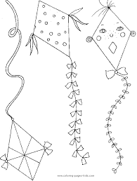 Kite Color Page Coloring Pages For Kids Miscellaneous Coloring Pages Printable Coloring Pages Coloring Pages Kids Coloring Books Coloring Pages For Kids