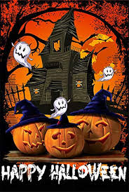 Delivery options free ups or fedex shipping the date your order is delivered will depend on factors such as product availability. Lhsion Happy Halloween Garden Flag 12 5 X 18 Inch Pumpkin Ghosts Garden Flag Decorative House Yard Double Sided Flag For Halloween Decoration Amazon In Garden Outdoors