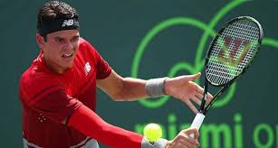 Sur cette photo, il semble que le géant canadien ait un petit ventre. Diego Schwartzman Milos Raonic Betting Preview 26 March Betdistrict Com