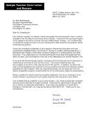 Tips for writing a cover letter for a teaching job. 23 Education Cover Letter Teacher Cover Letter Example Cover Letter Teacher Teaching Cover Letter