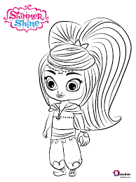 Leah Genie From Shimmer And Shine Coloring Page Collection Of Cartoon Coloring Pages For Teenage Printab Coloring Pages Coloring Pages To Print Coloring Books Shimmer and shine fun with colouring page coloring pages printable and coloring book to print for free. shimmer and shine coloring page
