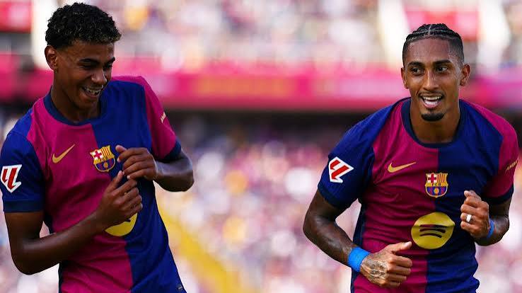 Lamine Yamal se v&ecirc; na disputa com Raphinha pela Bola de Ouro em caso de t&iacute;tulos do Barcelona: "Um de n&oacute;s vai vencer" | Goal.com Brasil
