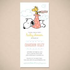 Please Wait Snoopy Baby Shower Snoopy Baby Shower Invitations Baby Snoopy
