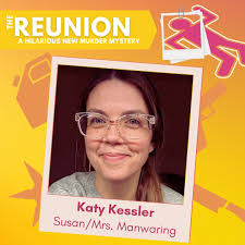 Who's who in our whodunnit? 🔍 Announcing the cast of THE REUNION,  featuring some of the Twin Cities' best actors and improvisers including:  Sasha Andreev, Michael Terrell Brown, Chris Hayhurst, Katy Kessler,