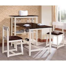If you are finding some cheap kitchen table sets with good quality, please visit our website. Espresso And White 3 Piece Dinette Set Kitchen Table With Storage Kitchen Nook Table Breakfast Nook Table