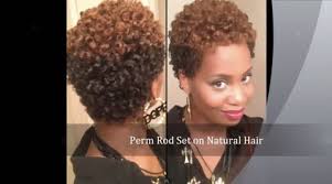 I recommend you use a very, very mild relaxer to avoid mishaps. How I Get A Perfect Perm Rod Set On Short Natural Hair With No Heat Curlynikki Natural Hair Care