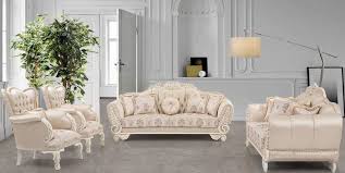 This is your quintessential sofa from the '60s.think clean lines, rectangular shape, bare tapered legs, and a tufted back. Casa Padrino Luxury Baroque Living Room Set Beige Cream Pink 2 Sofas 2 Armchairs Living Room Furniture In Baroque Style Noble Ornate