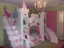 20 Beautiful Children S Room Designs With Bunkbeds Girl Room Castle Bed Little Girl Rooms