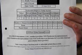 Adayın mezun olduğu ortaöğretim kurumundan aldığı diplomanın aslı veya onaylı örneği ya da yeni tarihli mezuniyet belgesi. Arac Kapora Sozlesmesi Ornegi Ornek Ygs Sonuc Belgesi