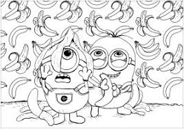 I'm with stupid minions coloring page: Minions Free Printable Coloring Pages For Kids