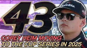 Corey Heim RUMORED to be Going to Legacy Motorsports in 2025 to REPLACE  Erik Jones in 43 Car.