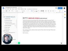 Free Novel Outlining Template For Google Docs Youtube In 2020 Free Novels Book Marketing Novels