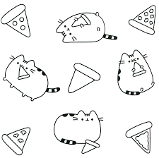 Download free pusheen pizza coloring page picture. Pusheen And Pizza Coloring Page Free Printable Coloring Pages For Kids
