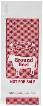 Amazon.com : Ground Beef Freezer Bags - 1 Lb. Size - Package of 100 :  Disposable Household Food Storage : Health & Household