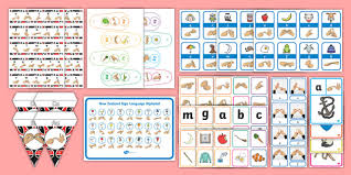 Sign language became an official language of new zealand in april 2006. Free New Zealand Sign Language Nzsl Alphabet Taster Resource Pack
