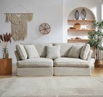 PElamin SOFA KAIN 2 KUSYEN YANG DIPERSUAI UNTUK RUANG TAMU pengeluar Dari  China | Kabasa