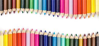 Creative Color Pencil Poster Background Colored Pencils Coloured Pencils Harvest Activities