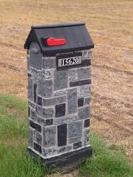 Step2 53 3 8 In Mailmaster Storemore Plastic Mailbox 531700 The Home Depot Mailbox Painted Trash Cans Painted Mailboxes