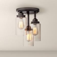 Semi flush mounts are lights that have a few inches' spaces from the ceiling. Flush Mount Light Above Kitchen Sink Kitchen Wall Decor