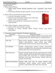 Pengertian sejarah mengikut para sejarawan. Sejarah Form 1 Bab 1
