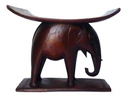 1920s Vintage Mahogany Carved African Ghana Elephant Ashanti Bench How To Antique Wood Ashanti Wood Polish