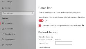 Luego, asegúrate que la opción grabar clip de juegos y capturas de pantalla con game dvr, esté activada. Como Habilitar El Modo De Juego Para Mejorar El Rendimiento Del Juego En Windows 10