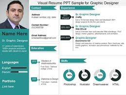 This stunning cv template comes with 2 column layout structure. Top Resume Powerpoint Templates To Help You Stand Out