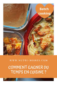 Comment J Ai Gagne Du Temps En Cuisine Grace Au Batch Cooking Repas Rapide Et Sain Alimentation Saine Et Equilibree Cuisine