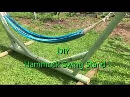 Diy hammock swing stand, easy to build and inexpensive too. Diy Hammock Swing Stand Youtube