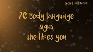 The considerable part of people will do their best to look at you secretly when you are not watching. 20 Body Language Signs She Likes You Youtube